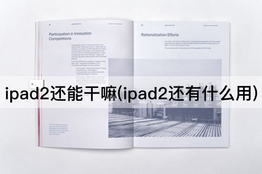 ipad2还能干嘛(ipad2还有什么用)