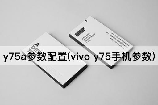 y75a参数配置(vivo y75手机参数)