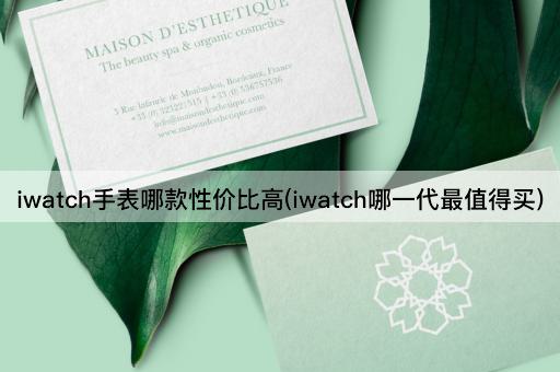 iwatch手表哪款性价比高(iwatch哪一代最值得买)