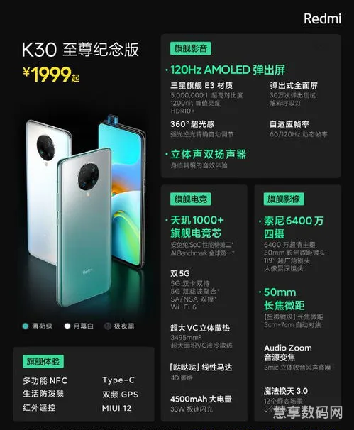 RedmiK30至尊纪念版上市价格